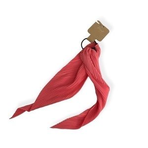 Berry Peach Hair Scarf Tie New